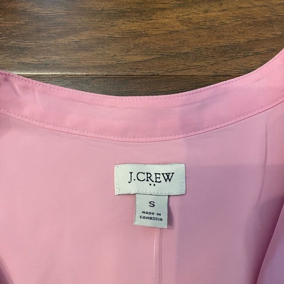 NWT J.Crew Sleeveless Pink Blouse Size S - Picture 3 of 6